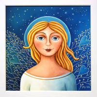 Lenka Navrátilová - Zasněná - umělecký tisk